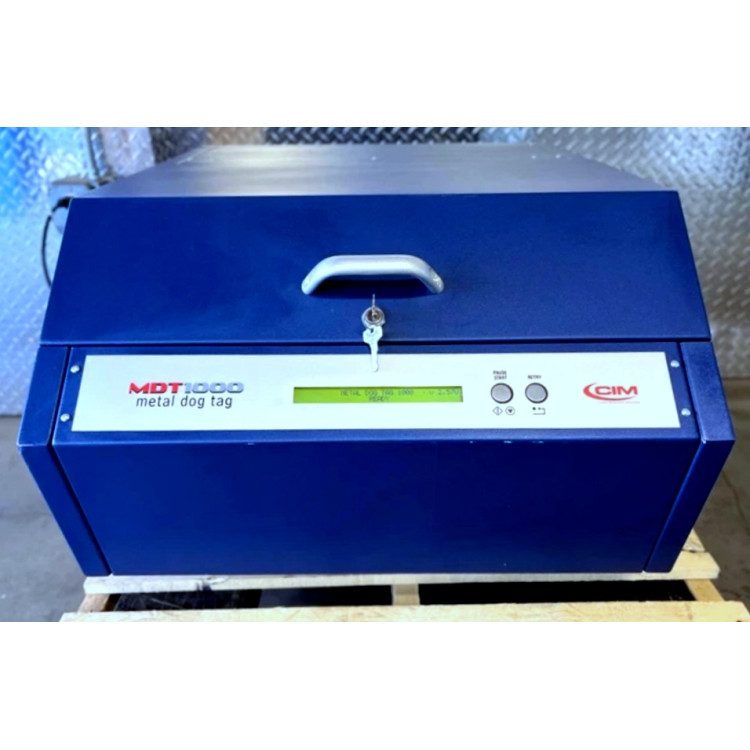 CIM MDT1000 Metal Tag Embosser Machine