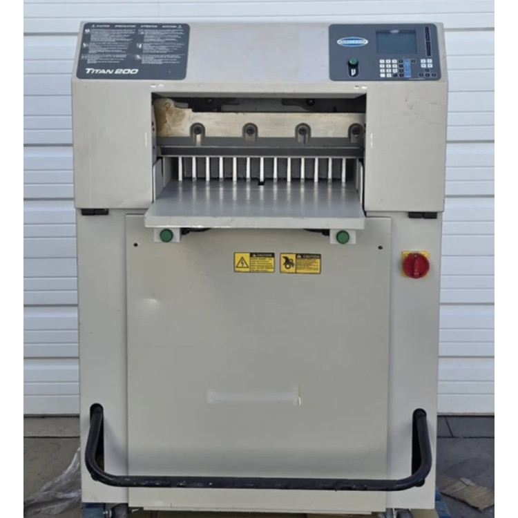 Challenge Titan 200 Programmable Paper Cutter Unit